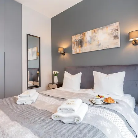 Appartement Urban Chic - Luxury Building, Rooftop Terrace, Sienna Warschau